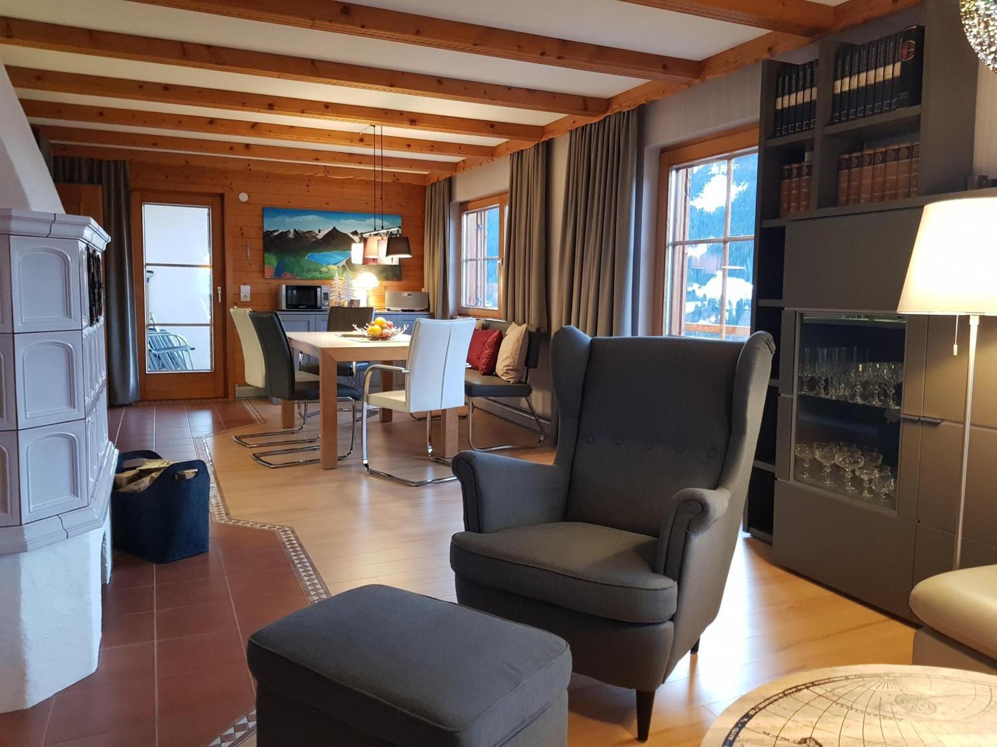 Panorama Chalet Montafon Bartholomäberg Exterior foto