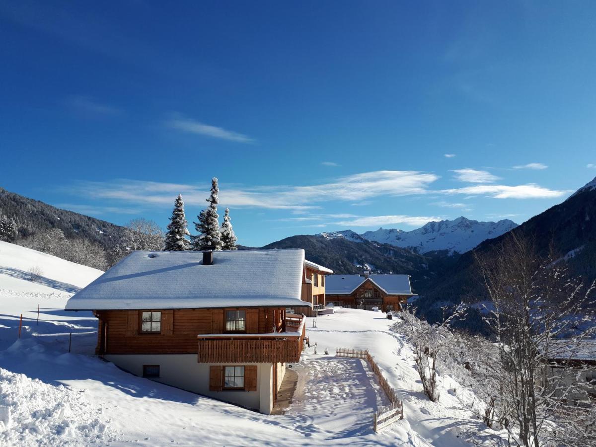 Panorama Chalet Montafon Bartholomäberg Exterior foto